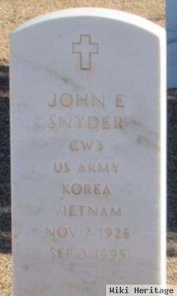 John E Snyder