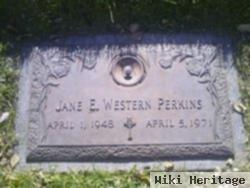 Jane E Western Perkins