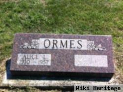 Alice L. Wolfe Ormes