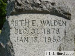 Ruth E. Walden