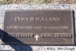 Mrs Erma Dean "erma" Mccarty Holland