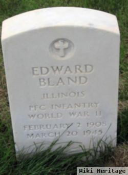 Pfc Edward Bland