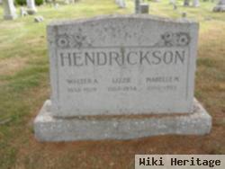 Walter A Hendrickson