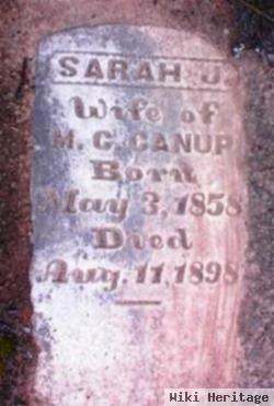 Sarah J. Hagler Canup