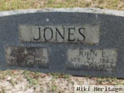 John E Jones