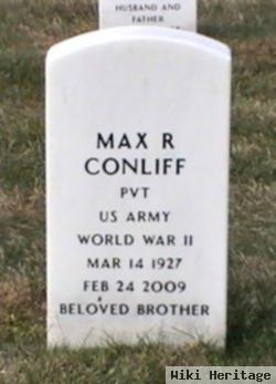 Pvt Max R. Conliff