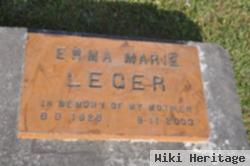 Erma Marie Miller Leger