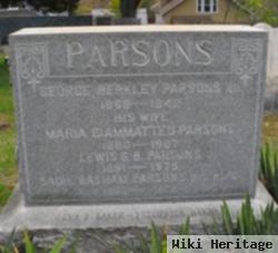 George Berkley Parsons, Sr