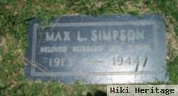 Max Laverne Simpson