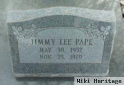 Jimmy Lee Pape