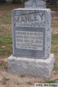 Greene W. Manley