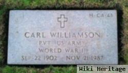 Pvt Carl Williamson