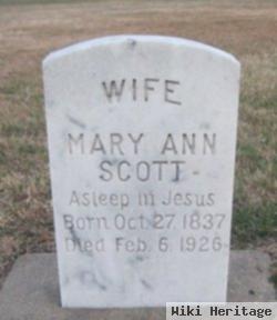 Mary Ann Scott