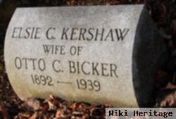 Elsie C. Kershaw Bicker