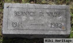 Bernice E. Wade