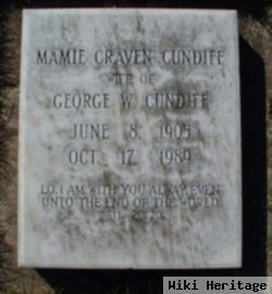 Mamie Craven Cundiff