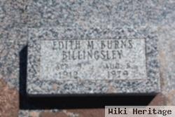 Edith Maxine Burns Billingsley