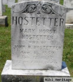 Mary Horst Hostetter