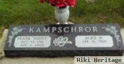 Frank I. "sonny" Kampschror