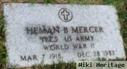 Herman B Mercer