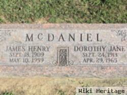 Dorothy Jane West Mcdaniel