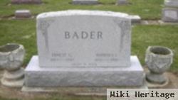 Barbara I Boise Bader