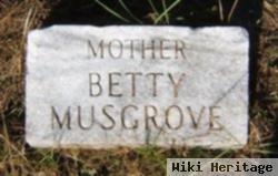 Elizabeth Arissa "betty" Collins Musgrove