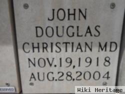 John Douglas Christian,m.d.