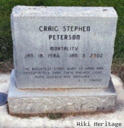 Craig Stephen Peterson