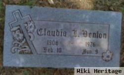 Claudia Inez Dunkle Benton