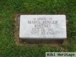 Mabel Benger Whitney