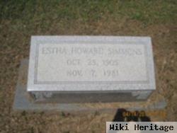 Estha Howard Simmons