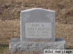 Ruby B Yates Reaves