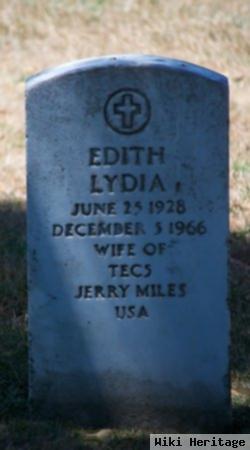 Edith Lydia Miles