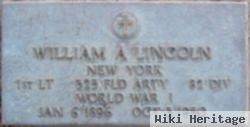 William A. Lincoln