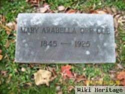 Mary Arabella Orr Coe