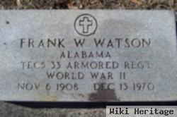 Frank Wilson Watson