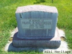 Francis Bitton "frank" Halverson