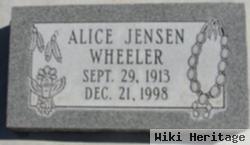 Alice Delone Jensen Wheeler