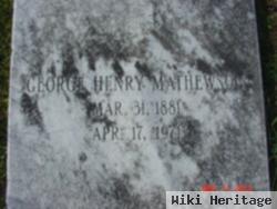 George Henry Mathewson