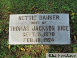 Nettie Banker Rice