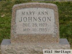 Mary Ann Mccabe Johnson