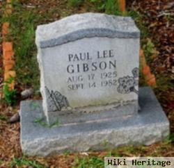 Paul Lee Gibson