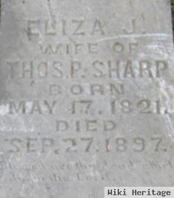 Eliza J Sharp