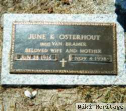 June K. Van Bramer Osterhout