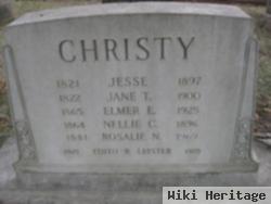 Nellie C Fine Christy