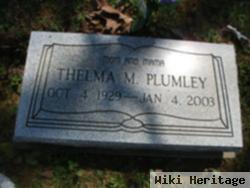 Thelma M. Wray Plumley