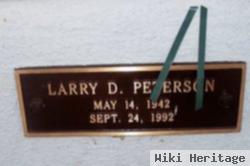 Larry D Peterson