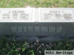 Nora C Tillett