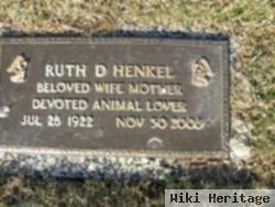 Ruth D. Huebner Henkel